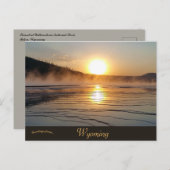 Activiteiten in de omgeving van Yellowstone Natal  Briefkaart (Voorkant / Achterkant)