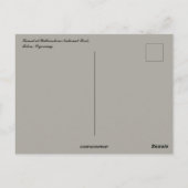 Activiteiten in de omgeving van Yellowstone Natal  Briefkaart (Achterkant)