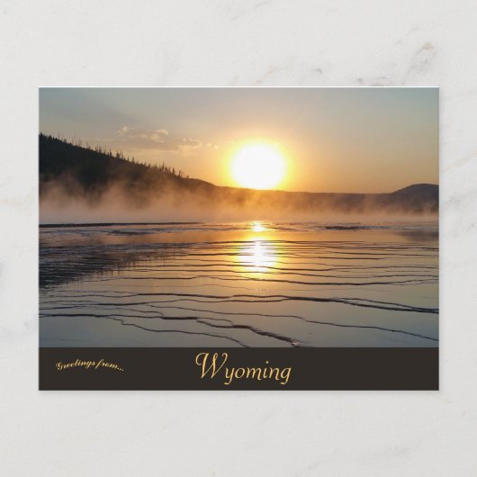 Activiteiten in de omgeving van Yellowstone Natal  Briefkaart (Voorkant)