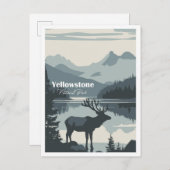 Activiteiten in de omgeving van Yellowstone Nation Briefkaart (Voorkant / Achterkant)
