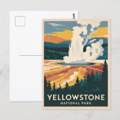 Activiteiten in de omgeving van Yellowstone Nation Briefkaart (Voorkant / Achterkant)