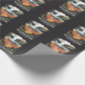 Activiteiten in de omgeving van Yellowstone Nation Cadeaupapier (Hoek)