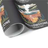 Activiteiten in de omgeving van Yellowstone Nation Cadeaupapier (Rol Hoek)