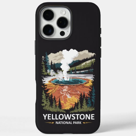 Activiteiten in de omgeving van Yellowstone Nation Case-Mate iPhone Case (Achterkant)