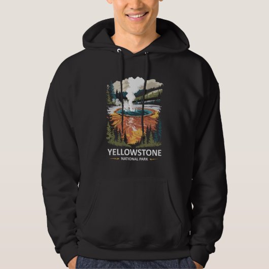 Activiteiten in de omgeving van Yellowstone Nation Hoodie (Voorkant)