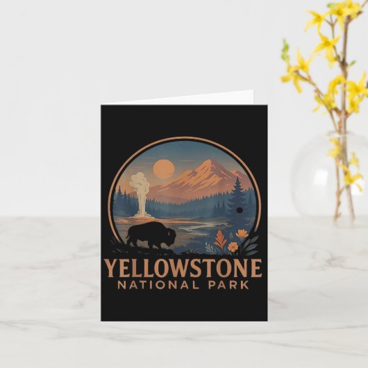 Activiteiten in de omgeving van Yellowstone Nation Kaart (Gele Bloem)