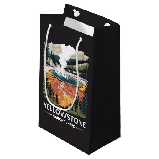 Activiteiten in de omgeving van Yellowstone Nation Klein Cadeauzakje (Voorkant Gekanteld)