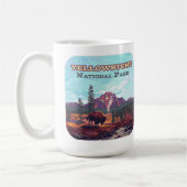 Activiteiten in de omgeving van Yellowstone Nation Koffiemok (Links)