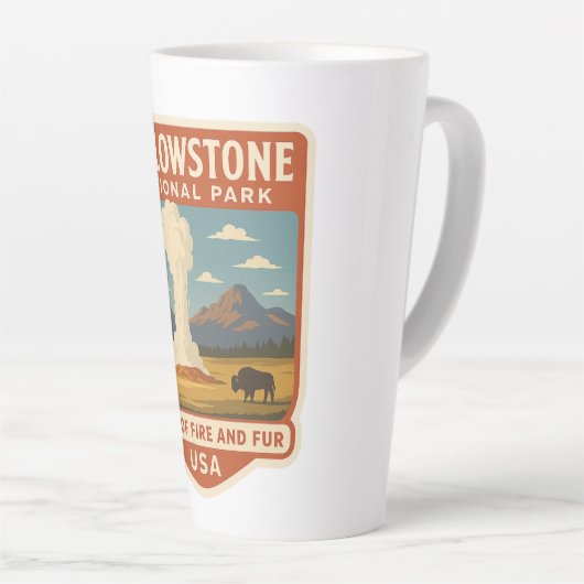 Activiteiten in de omgeving van Yellowstone Nation Latte Mok (Rechterhoek)