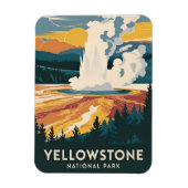 Activiteiten in de omgeving van Yellowstone Nation Magneet (Verticaal)