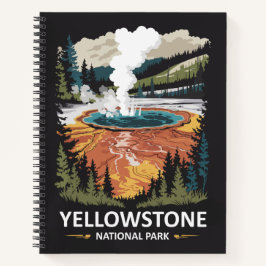 Activiteiten in de omgeving van Yellowstone Nation Notitieboek