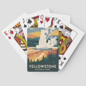 Activiteiten in de omgeving van Yellowstone Nation Pokerkaarten (Achterkant)