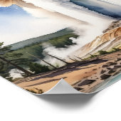 Activiteiten in de omgeving van Yellowstone Nation Poster (Hoek)