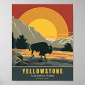 Activiteiten in de omgeving van Yellowstone Nation Poster (Voorkant)