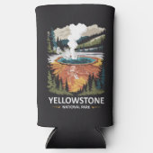 Activiteiten in de omgeving van Yellowstone Nation Seltzer Blikjeskoeler (Voorkant)