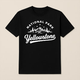 Activiteiten in de omgeving van Yellowstone Nation T-shirt
