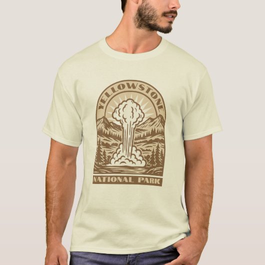 Activiteiten in de omgeving van Yellowstone Nation T-shirt (Voorkant)