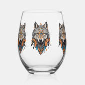 Activiteiten in de omgeving van Yellowstone Nation Wijnglas Zonder Voet (Voorkant)