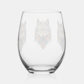 Activiteiten in de omgeving van Yellowstone Nation Wijnglas Zonder Voet (Achterkant)