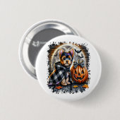 Activiteiten in de omgeving van Yorkie Dog Hallowe Ronde Button 5,7 Cm (Voorkant /achterkant)