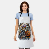 Activiteiten in de omgeving van Yorkie Dog Hallowe Schort (Gedragen)