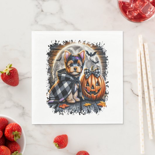 Activiteiten in de omgeving van Yorkie Dog Hallowe Servet (Insitu)