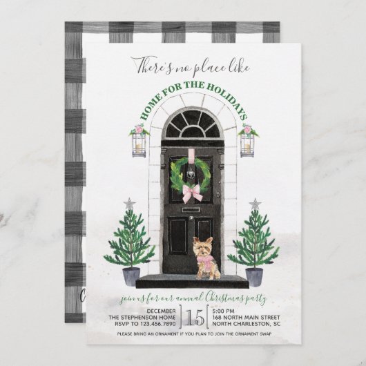 Activiteiten in de omgeving van Yorkie Yorkshire T Kaart (Voorkant / Achterkant)