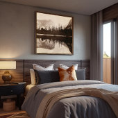 Activiteiten in de omgeving van Yosemite - Mirror  Canvas Afdruk