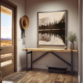Activiteiten in de omgeving van Yosemite - Mirror  Canvas Afdruk