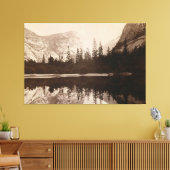 Activiteiten in de omgeving van Yosemite - Mirror Canvas Afdruk (Insitu (Woonkamer))