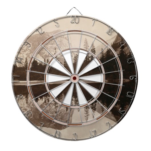 Activiteiten in de omgeving van Yosemite - Mirror Dartbord (Voorkant)