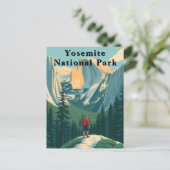 Activiteiten in de omgeving van Yosemite National  Briefkaart (Staand voorkant)