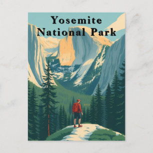 Activiteiten in de omgeving van Yosemite National  Briefkaart