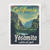 Activiteiten in de omgeving van Yosemite National  Briefkaart (Voorkant)