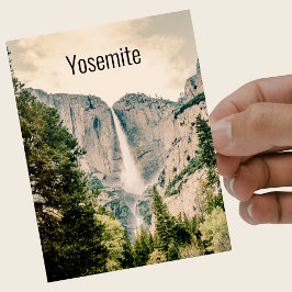 Activiteiten in de omgeving van Yosemite National  Briefkaart