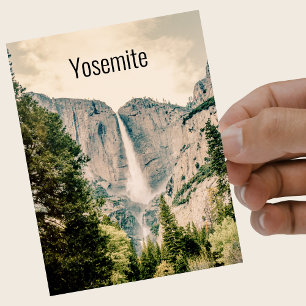 Activiteiten in de omgeving van Yosemite National  Briefkaart