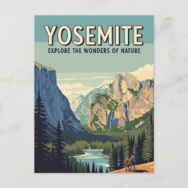 Activiteiten in de omgeving van  Yosemite National Briefkaart