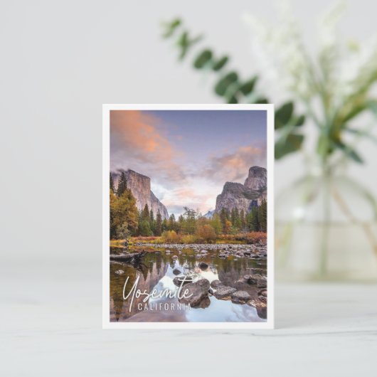 Activiteiten in de omgeving van Yosemite National  Briefkaart (Staand voorkant)