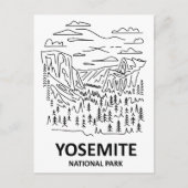 Activiteiten in de omgeving van Yosemite National Briefkaart (Voorkant)