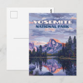 Activiteiten in de omgeving van Yosemite National  Briefkaart (Voorkant / Achterkant)
