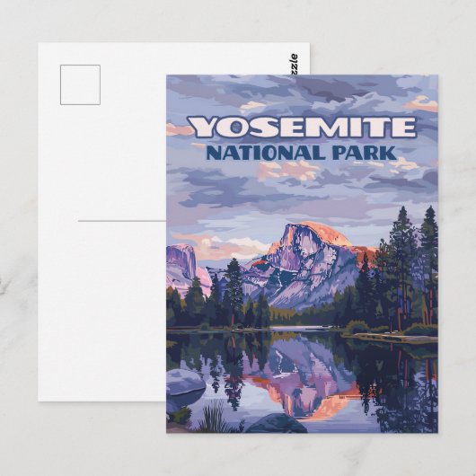 Activiteiten in de omgeving van Yosemite National Briefkaart (Voorkant / Achterkant)