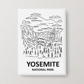Activiteiten in de omgeving van Yosemite National  Button (Voorkant)