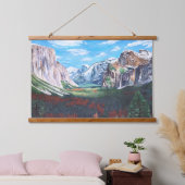 Activiteiten in de omgeving van Yosemite National  Hangend Wandkleed (Slaapkamer)