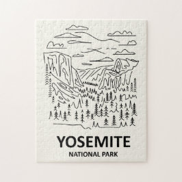 Activiteiten in de omgeving van Yosemite National  Legpuzzel