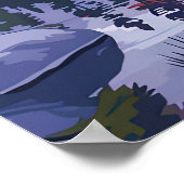 Activiteiten in de omgeving van Yosemite National  Poster (Hoek)