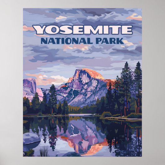 Activiteiten in de omgeving van Yosemite National  Poster (Voorkant)