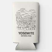 Activiteiten in de omgeving van Yosemite National  Seltzer Blikjeskoeler (Achterkant)