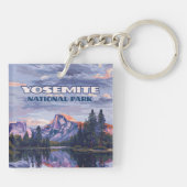 Activiteiten in de omgeving van Yosemite National  Sleutelhanger (Achterkant)