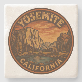 Activiteiten in de omgeving van Yosemite National Stenen Onderzetter