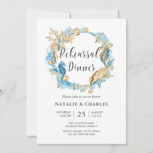 Activiteiten in de omgeving van Zee Blue Gold Rehe Kaart (Voorkant)